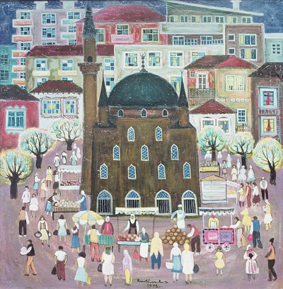 Mosque in Razgrad by Radi Nedelchev